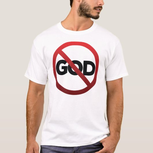 T-shirt Aucun Dieu (Devant)