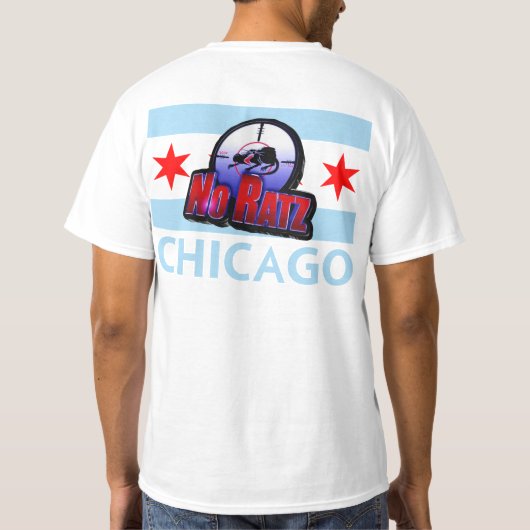 T-shirt Aucun drapeau de CHI de Ratz (Dos)