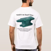 T-shirt Aucun enfant laissé… (Dos)