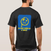 T-shirt Aucun enfant ne devrait être une cible (Dos)