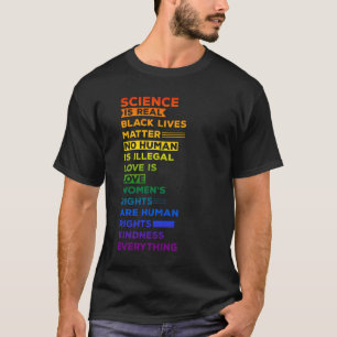 T-shirt Aucun être humain n'est illégal ! L'amour est l'
