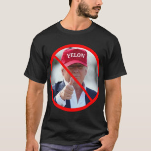 T-shirt Aucun Felon Au Bureau