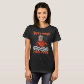 T-shirt Aucun Flux Donné Pun De Soudage Pipelin De Fer Pip (Devant entier)