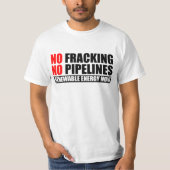 T-shirt Aucun Fracking (Devant)