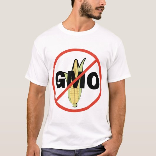 T-shirt Aucun GMO (Devant)