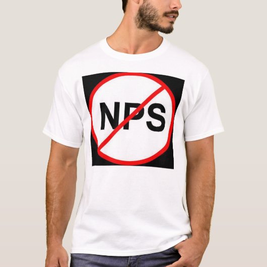 T-shirt Aucun NPS (Devant)