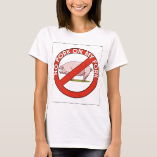 T-SHIRT AUCUN PORC SUR MA FOURCHETTE