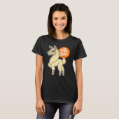 T-shirt Aucun Prob Llama Funny Llama Lover Alpaca Cadeau (Devant entier)