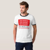 T-shirt Aucun problème ! (Devant entier)