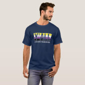 T-shirt Aucun Pronoun Jamais Enby Genderqueer Non Binary (Devant entier)