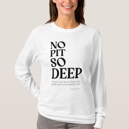 T-shirt Aucun puits si profond (Devant)