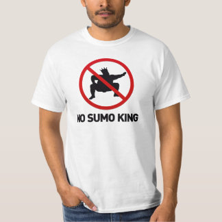 T-shirt Aucun roi de sumo