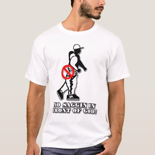 T-SHIRT AUCUN SAGGIN DEVANT UN DIEU ! (FONCTIONNAIRE (Devant)