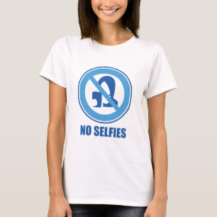 T-shirt Aucun Selfies