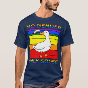T-shirt Aucun Sexe Uniquement Goose Gay LGBTQ Fierté Mois