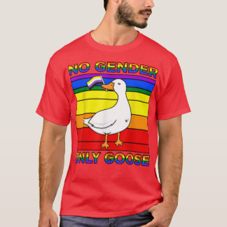 T-shirt Aucun Sexe Uniquement Goose Gay LGBTQ Fierté Mois 