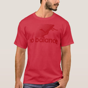 T-shirt Aucun solde Parodie Chemise Rouge Logo