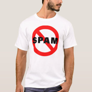 T-SHIRT AUCUN SPAM