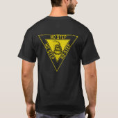 T-SHIRT AUCUN STYLE MILITAIRE D'AVIATION DE SERPENT DE (Dos)