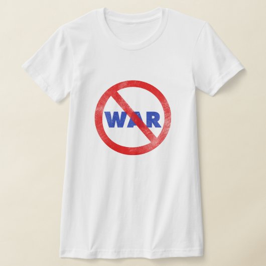 T-shirt Aucun symbole de guerre (Poser)