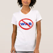 T-shirt Aucun symbole de guerre (Devant)