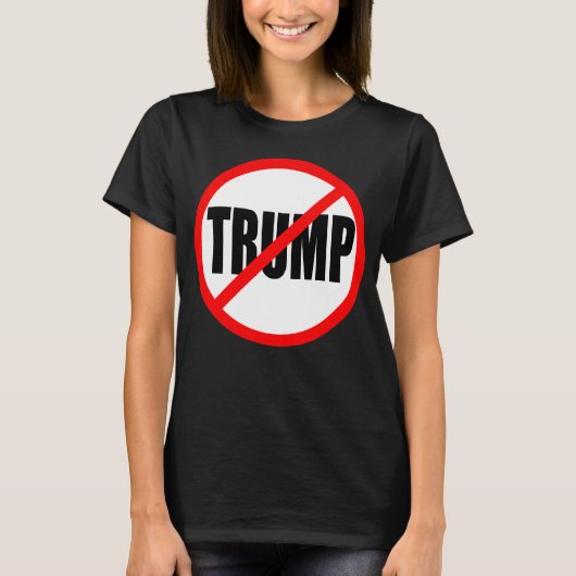 T-SHIRT "AUCUN TRUMP (Devant)