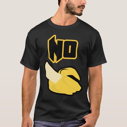 T-shirt Aucune banane (Devant)