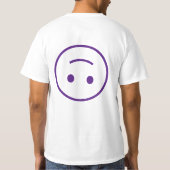 T-shirt "...aucune bonne raison..." Emoji personnalisable  (Dos)