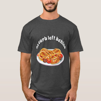T-SHIRT AUCUNE CARTE RESTÉE DERRIÈRE SPAGHETTI