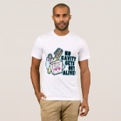 T-shirt Aucune cavité ne sort vivant (Devant entier)