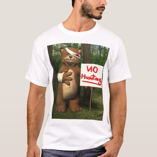 T-shirt Aucune chasse (Devant)