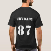 T-shirt Aucune Cindy pleurante Crosby (Dos)