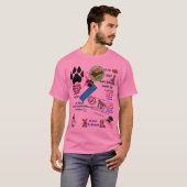 T-shirt aucune cruauté animale (Devant entier)