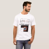 T-shirt Aucune énergie foncée ! (Devant entier)