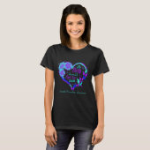 T-shirt Aucune histoire ne devrait se terminer trop tôt Cœ (Devant entier)