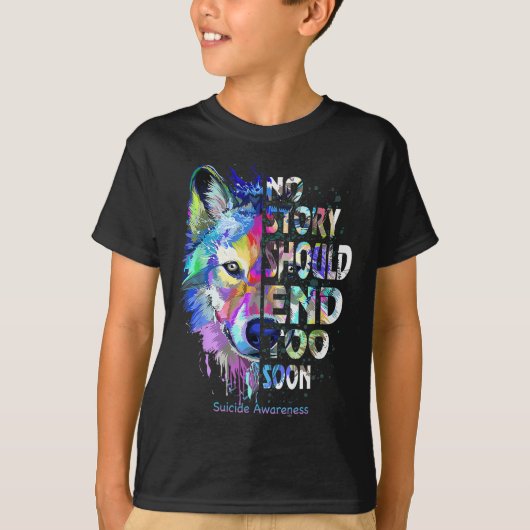 T-shirt Aucune histoire ne devrait se terminer trop tôt Th (Devant)