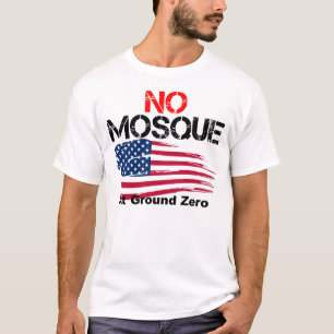 T-shirt Aucune mosquée à point zéro