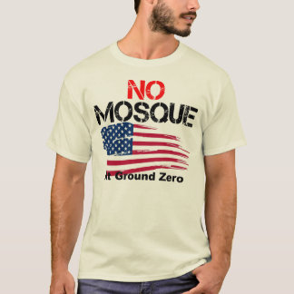 T-shirt Aucune mosquée à point zéro