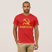 T-shirt Aucune nouvelle chemise de marxisme de Keynes (Devant entier)