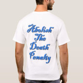 T-shirt Aucune peine de mort (Dos)