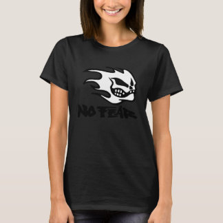 T-shirt AUCUNE PEUR juste PEUR 90's Retro Skater Ado Nosta
