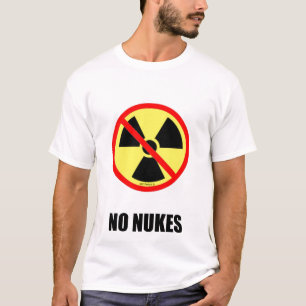 T-SHIRT AUCUNE PIÈCE EN T D'ARMES NUCLÉAIRES