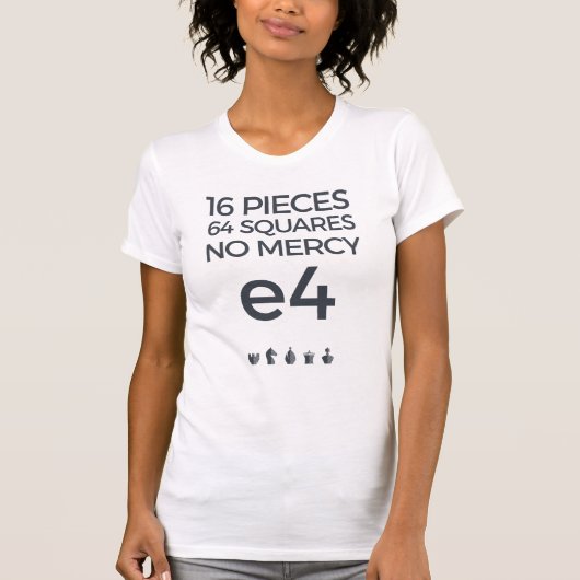 T-shirt Aucune pitié : chemise e4 (Devant)