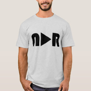 T-shirt Aucune raison apparente - pièce en t de "bouton d