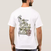 T-shirt Aucune situation (Dos)