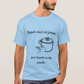 T-shirt Aucune tomate dans le tee - shirt de gombo (Devant)