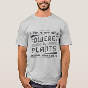T-shirt Aucune violence actionnée par des plantes