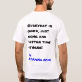 T-SHIRT AUCUNE ZONE DE DRAME (Dos)