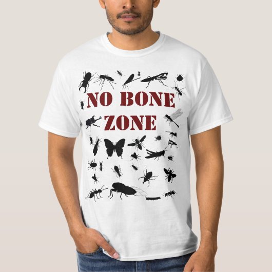 T-shirt Aucune zone d'os (Devant)