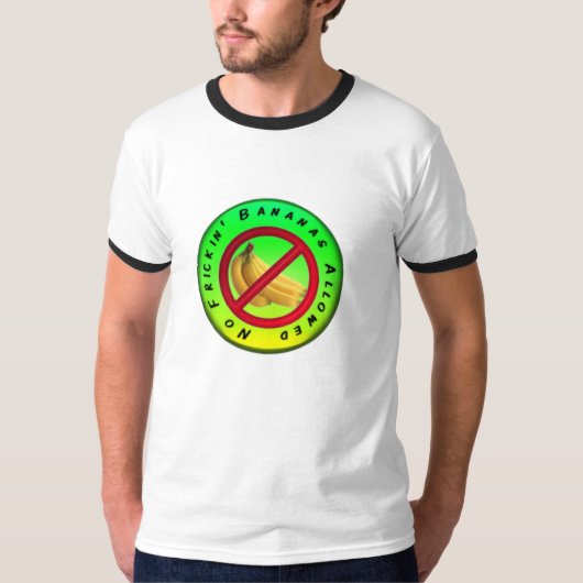 T-shirt Aucunes bananes (Devant)